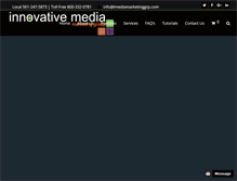 Tablet Screenshot of imediamarketinggrp.com
